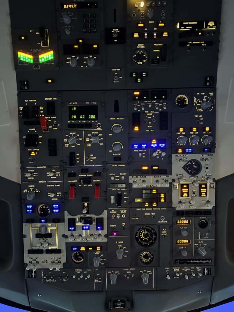 Boeing 737NG Overhead Panels bundle – full view
